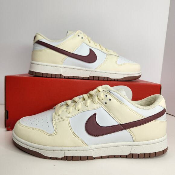 Nike Dunk Low Next Nature Coconut Milk/Mauve Size 10 Women / Size 8.5 Men - Picture 1 of 8
